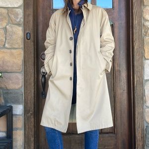 Vintage Anderson Little tan/camel trench coat